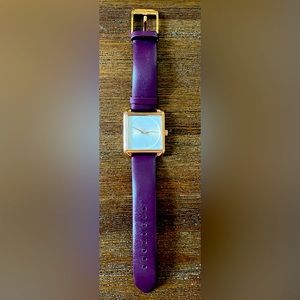 MICHAEL KORS leather watch